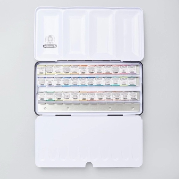 Schmincke Watercolor Set with Brushes - Picture 16 of 16